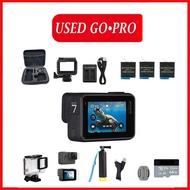 USED Action Camera For GoPro Hero 7 Black Dual Screen 4K 60FPS 2nd Hand