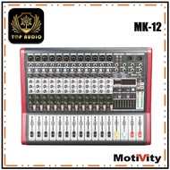 Motivity MK-12 Powered Mixer 12-Channel