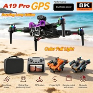 Drone: 5KM Flight, Air Drop Hook, GPS Return, 25Min Endurance, 5G Screen Remote Control,A19 RPO GPS