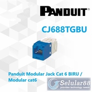 Panduit CJ688TGBU Modular Jack Cat 6 Modular Cat6 Blue Minicom ORI