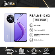 Realme 12 5G Smartphone (8GB RAM+256GB ROM) | Original Realme Malaysia