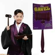 zebecc Halloween Courtroom Gavel Toy for Kids Adults Trick Toy  Made Relieve Stress for Judge Barris