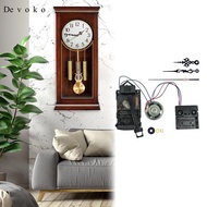 Devoko DIY Clock Movement Pendulum Mechanism Kit Spare Parts Hourly Chime Speaker Hands for Mechanic