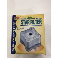 Mini star filter aquarium filter