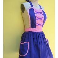 UNGU Disney Purple Pink Rapunzel Apron Rapunzel Character Apron Halloween Apron
