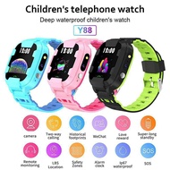 Kids Smart Watch Y88 สมาร์ทวอทช์เด็ก นาฬิกาเด็ก ใส่ซิม ใช้งานได้ทันที ติดตามตำแหน่งเด็ก หน้าจอทัชสกรีน พร้อมส่ง