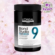 Loreal Blond Studio 9 ขนาด 500 g ผงฟอกยก 9 ระดับ และรักษาบอนด์ผมให้แข็งแรง