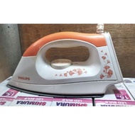 SETRIKA GOSOKAN PHILIPS TIPE  HI 115 OREN SECOND/BEKAS BERKUALITAS