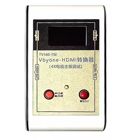 TV160-7SE Vbyone-HDMI Converter 4K 3840*2160 TV Mainboard Repair Tester with 51Pin LVDS Cable HDMI C