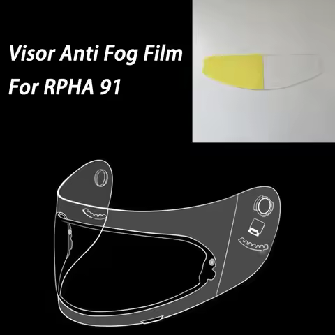 For HJC RPHA 91 Helmet Visor Film Anti Fog
