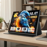 Unew 10.1-inch 1920×1200 IPS USB-C Portable Monitor, HDMI Laptop/Switch Gaming Screen with VESA & Co