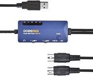 DOREMiDi Audio MIDI Cable USB AMC-10 Converter That has Both Sound Card and MIDI Functions (AMC-10)