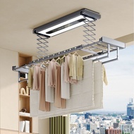 Balcony Motor Embedded Hidden Lift Household Electric Drying Rack Hidden Amoi Smart Clothes Rod Dryi