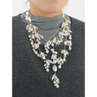 ZA Exaggerated French Leaf Multi-Layer Exaggerated Necklace Clavicle Chain Fashion Accessories Femal