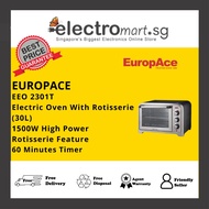 EuropAce EEO 2301T 30L Electric Oven with Rotisserie