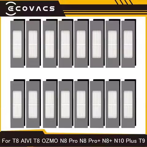 HEPA Filter for Ecovacs Deebot OZMO 920/950/T5/T8/T9/T8 AIVI/N7/N8/N8+/N8/N10/N10 Plus/DX55 DX93 Rob
