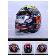 Helm Half Face Tsr Copy Arai Russel Black