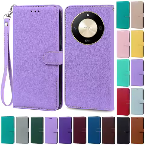 For Honor X9B Case Leather Wallet Flip Phone Case For Honor X9B 5G Cover Fundas For Honor X9B Case B
