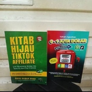 Paket 2 Buku Kitab Hijau Tiktok Affiliate Dan 0-1 Juta Dollar