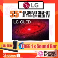 [FREE LG SOUND BAR - SL5Y ] LG CX 55 4K Smart SELF-LIT OLED TV with AI ThinQ® (2020) / OLED55CXPTA SMART TV