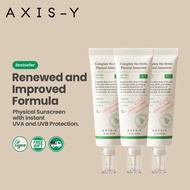 AXIS-Y Complete No-Stress Physical Sunscreen Version 3 SPF 50++ PAComplete NO-Stress Physical axis y