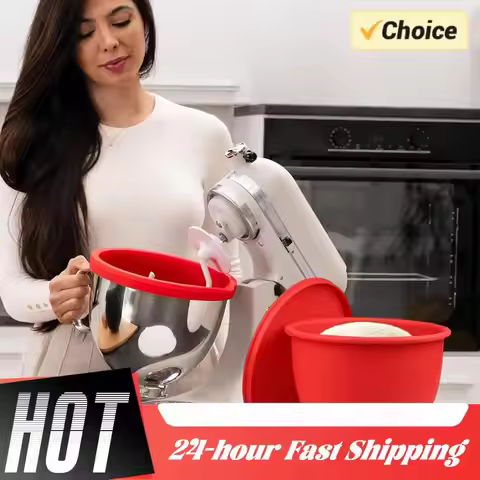 Silicone Liners Stand Mixer Silicone Mixer Liner with Lid Included Replacement Mixer Bowl Stand Mixe