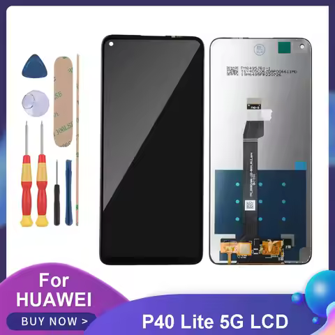 6.5'' For Huawei P40 Lite 5G LCD Display Touch Screen Digitizer Assembly Nova 7 SE CDY-NX9A LCD Scre