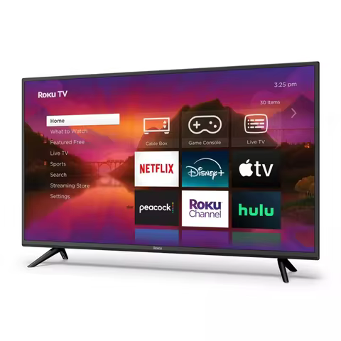 Hisense 40-Inch Class H4 Series FHD Roku Smart TV - 1080P Full HD LCD Screen, LED TV