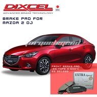 (MAZDA 2 DJ) DIXCEL BRAKE PAD ES TYPE 600°C FRONT ES 351299