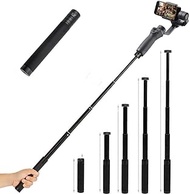 Extension Rod for Gimbal - Adjustable up to 29 inches Compatible with Gimbal /Action Camera/DSLR/Mirrorless Camera,for DJI Osmo Mobile 3/Zhiyun Smooth 4 and Other with 1/4" Thread Handheld Pole