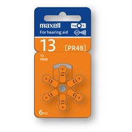 MAXELL Hearing Aid Zinc-Air Battery 13 10 675 312 (6pcs per pack)