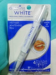 Dazzling WHITEปากกาฟอกฟันขาวWhitens Teeth 4 shade’s whiter in1week Made in USA