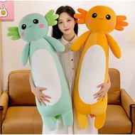 Heavyweight LARGE Size Axolotl Doll Pink Salamander Throw Pillow Plush Toy Salamander Doll Valentine
