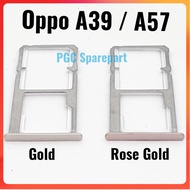 Original Simtray Oppo A39 Oppo A57 Simcard Simlock Sim Lock Slot Card