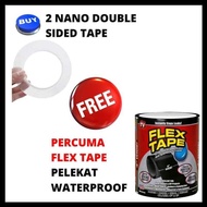 [Ready Stock] NANO DOUBLE SIDE TAPE.Gum.Pelekat.Kuat.Tahan.Waterfroof