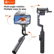 MIXIO A8 Gimbal Stabilizer Hanphone Selfie Stick Tripod Anti Goyang