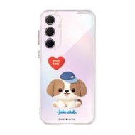 Samsung Galaxy A55 Clear Case Join The Club Heartful Shih Tzu