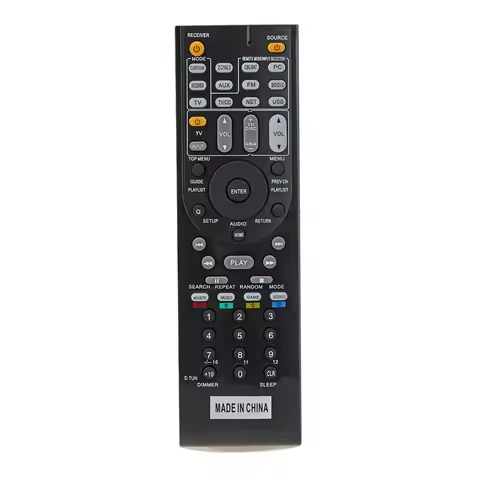 AV Receiver Remote Control Multifunctional Remote Controller Black RC-799M Replacement for ONKYO TX-