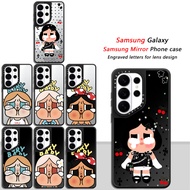 Cross Cherry CRY Baby Casetify Samsung Mirror Phone Case Suitable for Samsung Galaxy S26Ultra S25Ult