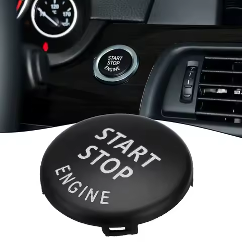 Car Start Stop Engine Button Switch Cover For BMW 1 3 5 Series E87 E90/E91/E92/E93 E60 X1 X3 X6 E71 