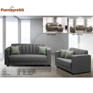 Aberdeen 2 or 3 seater Fabric Sofa with Cushion