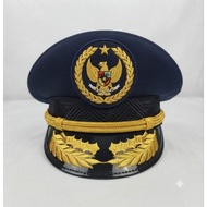 Latest men's PDU KEMENIMIPAS cap group 4c 4d 4e logo Lis 2ray