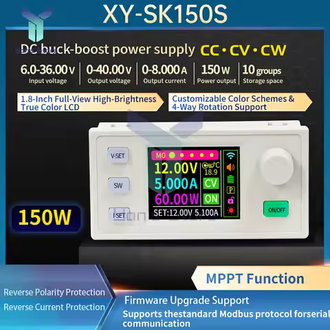 XY-SK150S 8A 150W CNC Adjustable Voltage Regulator Power Supply Constant Voltage Current Maintenance