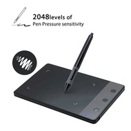 Huion H420 Graphics Tablet with 3 Express Keys 2048 Pressure Digital Pen Tablet Signature Pad For An
