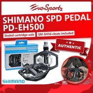 Shimano SPD Pedal PD-EH500 | Authentic Shimano Single Sided Dark Grey Pedals | Genuine Shimano Pedal