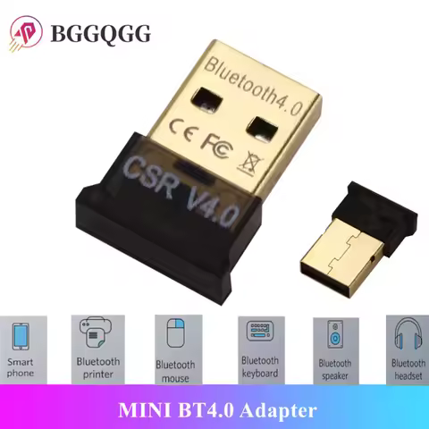 Bluetooth Adapter V4.0 CSR Wireless Mini USB Bluetooth Dongle 4.0 Transmitter for Computer PC Win XP