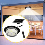 [szlztmy1] Garden Shed Yard Solar Light 360 Lighting Versatile 6.8x4.7inch Solar Panel with Remote I