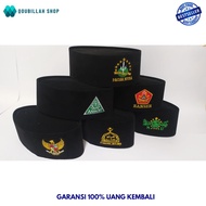 Kopiah Kopyah Kopeah Peci Songkok Peci Nu Ansor Banser Hitam Pagar Nusa Garuda Banser Loreng