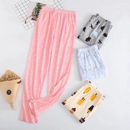 Spandex Cartoon Sleepwear Pant Pajama For Women Adult Esyman Fashion