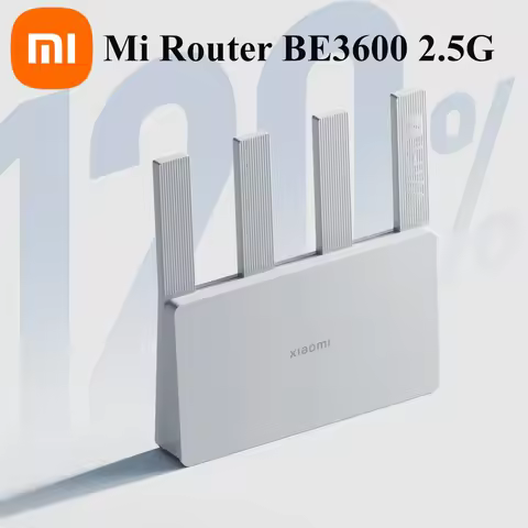 Xiaomi Mi Router BE3600 2.5G Wifi7 Wiress Router 2.4GHz 5GHz Dual Band Mesh Works with Xiaomi mijia 